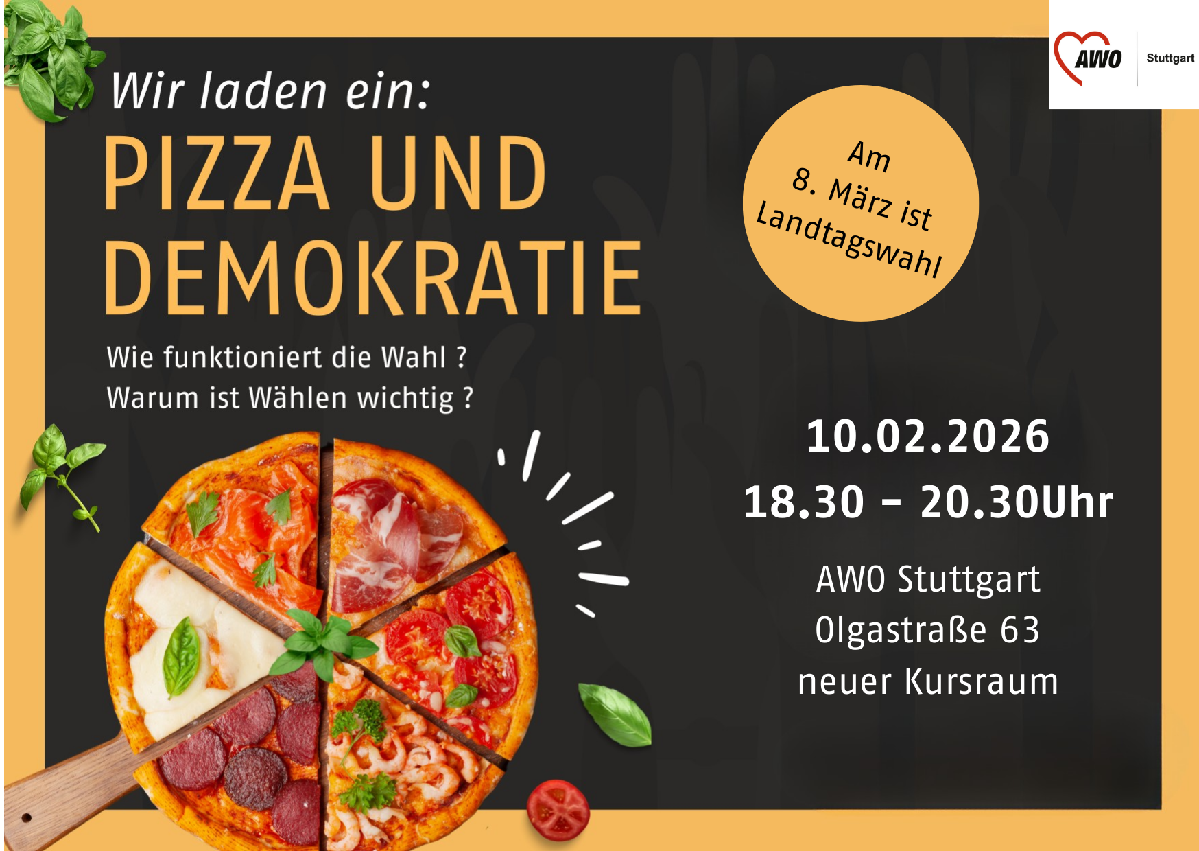 Einleitungsbild Pizza und Demokratie