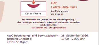 Einleitungsbild Letzte Hilfe Kurs - Wissen, das trägt, wenn das Leben zu Ende geht