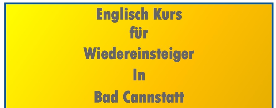 Einleitungsbild Englischkurs für Wiedereinsteiger