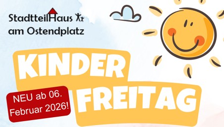 Einleitungsbild Kinderfreitag im Stadtteilhaus Ost