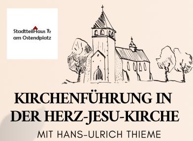 Einleitungsbild Kirchenführung in der Herz-Jesu-Kirche am 14.10.2026