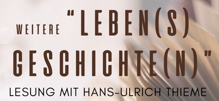 Einleitungsbild Lesung mit Hans-Ulrich Thiema am 08.04.2026