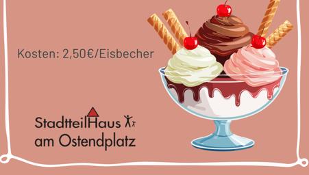 Einleitungsbild Am 5. August 2026 gibt es leckere Eisbecher im Stadtteilhaus Ost